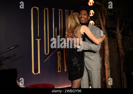 Los Angeles, Usa. Januar 2024. Bei der Golden Eve Party, die am 6. Januar 2024 im Chateau Marmont in Los Angeles stattfand. Quelle: PMC/Alamy Live News Stockfoto