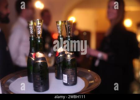Los Angeles, Usa. Januar 2024. Bei der Golden Eve Party, die am 6. Januar 2024 im Chateau Marmont in Los Angeles stattfand. Quelle: PMC/Alamy Live News Stockfoto