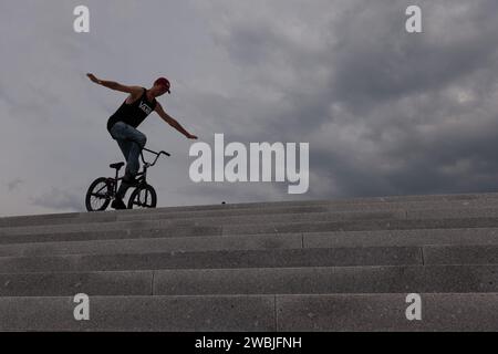 BMX Radsport in Wetzlar, Deutschland am 16.06.2018 Stockfoto