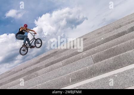 BMX Radsport in Wetzlar, Deutschland am 16.06.2018 Stockfoto