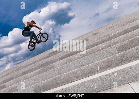 BMX Radsport in Wetzlar, Deutschland am 16.06.2018 Stockfoto