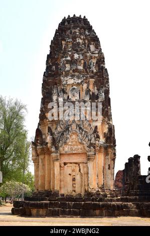 Sukhothai Historical Park, Wat Phra Phai Luang (13.-14. Jahrhundert). Thailand. Stockfoto