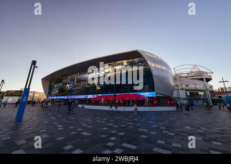 Melbourne, Victoria, Australien. Januar 2024. MELBOURNE, AUSTRALIEN - 11. JANUAR: Atmosphäre vor den Australian Open 2024 im Melbourne Park am 11. Januar 2024 in Melbourne, Australien. (Kreditbild: © Chris Putnam/ZUMA Press Wire) NUR REDAKTIONELLE VERWENDUNG! Nicht für kommerzielle ZWECKE! Stockfoto