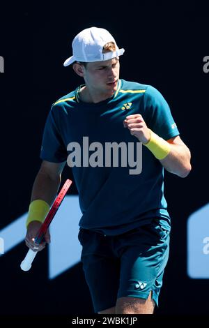 2024 Australian Open: Vorschauen Stockfoto