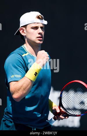 2024 Australian Open: Vorschauen Stockfoto