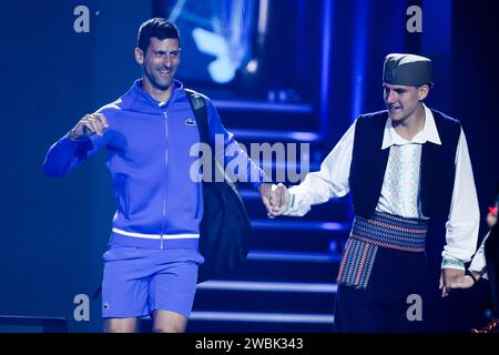 2024 Australian Open: Vorschauen Stockfoto