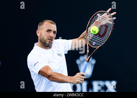 2024 Australian Open: Vorschauen Stockfoto