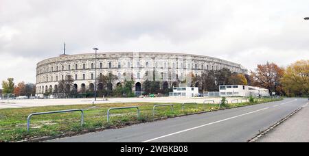 Kongresshalle auf dem Rallye-Gelände der NSDAP in Nürnberg Stockfoto