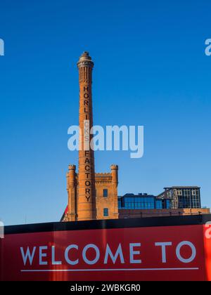 Häuser in der Horlicks Factory, New Development of Industrial Past, Slough, Berkshire, England, Großbritannien, GB Stockfoto