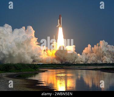 Space Shuttle Columbia ist bereit für die STS-28 Mission im Kennedy Space Center, Florida. Stockfoto