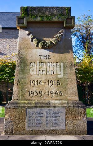 War Memorial in St. Neots, Cambridgeshire Stockfoto