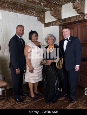 Galadinner zum 70-jährigen Jubiläum des NASA Ames Research Center an der Santa Clara University, Santa Clara, Kalifornien, mit Gastrednerin Nichelle Nichols von Star Trek. Stockfoto