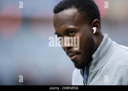 Chicago, Usa. Oktober 2023. Minnesota Vikings General Manager Kwesi Adofo-Mensah Sonntag, 15. Oktober 2023, im Soldier Field in Chicago. (Foto: Carlos Gonzalez/Minneapolis Star Tribune/TNS/SIPA USA) Credit: SIPA USA/Alamy Live News Stockfoto