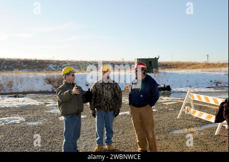 Crew Module Water Landing Model Assessment (CMWLMA) Fotos der Teststelle im Aberdeen Test Center Aberdeen Maryland Stockfoto