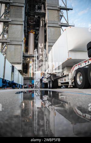 Der Mars 2020 rover trifft am 12. Februar 2020 in der Launch and ...