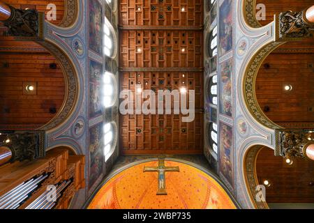 Bern, Schweiz - 13. August 2022: Dreifaltigkeitskirche Bern, Schweiz Stockfoto