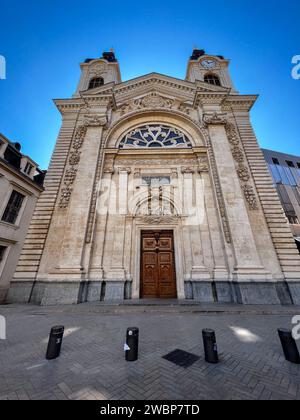 Le Grand Hotel Dieu - das Grand Hotel von Lyon, Frankreich. 2019 wurde ein Hotel in dem renovierten Gebäude eröffnet. Stockfoto