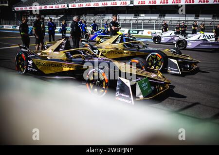 DS Penske, DS E-tense FE23, Ambiance während des Hankook Mexico City ePrix 2024, 1. Treffens der ABB FIA Formel E Weltmeisterschaft 2023-24, auf dem Autodromo Hermanos Rodriguez vom 11. Bis 13. Januar in Mexiko-Stadt Stockfoto