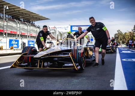 DS Penske, DS E-tense FE23, Ambiance während des Hankook Mexico City ePrix 2024, 1. Treffens der ABB FIA Formel E Weltmeisterschaft 2023-24, auf dem Autodromo Hermanos Rodriguez vom 11. Bis 13. Januar in Mexiko-Stadt Stockfoto