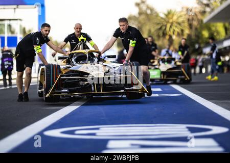 DS Penske, DS E-tense FE23, Ambiance während des Hankook Mexico City ePrix 2024, 1. Treffens der ABB FIA Formel E Weltmeisterschaft 2023-24, auf dem Autodromo Hermanos Rodriguez vom 11. Bis 13. Januar in Mexiko-Stadt Stockfoto