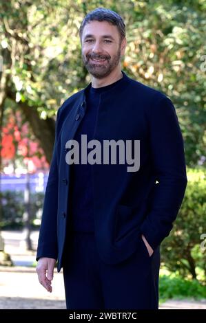 Raoul Bova beim Photocall zur Mediaset Infinity Serie 'i Fantastici 5' am Casa del Cinema. Rom, 12.01.2024 Stockfoto