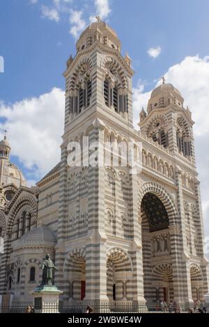 Kathedrale Von Marseille, Marseille, Frankreich. Stockfoto