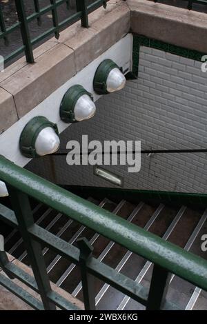 U-Bahn-Eingang Paris (Frankreich) Stockfoto