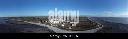 Aberthaw Power Station Aerial 360, Gileston, Vale of Glamorgan: Phillip Roberts Stockfoto