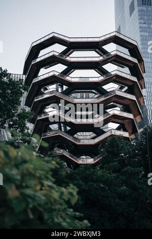 Das Schiff, das ikonische Gebäude in New York City Stockfoto