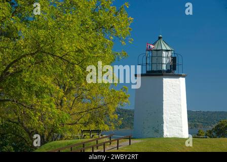 Stony Point Lighthouse, Stony Point Battlefield State Historic Site, New York Stockfoto