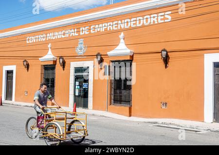 Merida Mexico, zentrales historisches Zentrum, Centro Municipal de Emprendedores, Regierungsbüro, Zentrum für Unternehmer, Calle 75, draußen Stockfoto