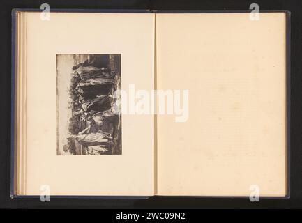 Fotoproduktion des Entwurfs Zeichnung der Anklage von Peter von Rafaël, Anonym, nach Rafaël, um 1863 - in oder vor 1868 Fotografie Papier Albumen Druckbild, Malerei Stockfoto