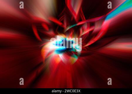 Red twirl Stockfoto