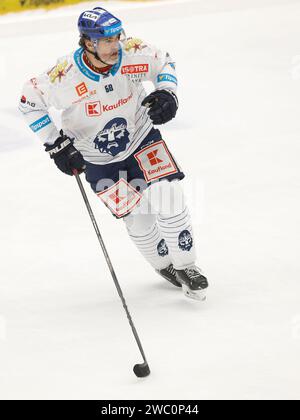 Die tschechische Eishockeylegende Jaromir Jagr, Inhaber von Rytiri Kladno, im Einsatz während der 35. Runde des tschechischen Eishockeyspiels BK Mlada Boleslav - Rytiri Stockfoto