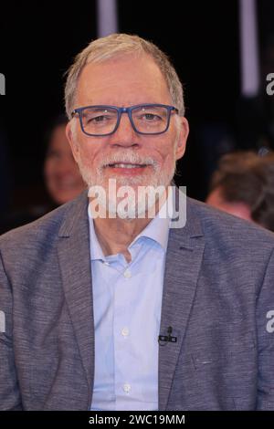 Wolfgang Trepper, NDR Talkshow aus dem Studio des NDR in Lokstedt, Hamburg, 12.01.2024 *** Wolfgang Trepper, NDR Talkshow aus dem NDR Studio in Lokstedt, Hamburg, 12 01 2024 Stockfoto