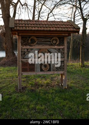 Ein Hotel im Freien in der Natur Stockfoto