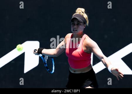 2024 Australian Open: Vorschauen Stockfoto