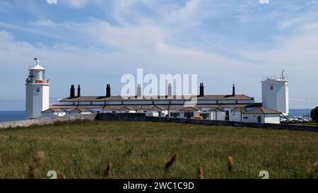 Lizard Lighthouse Heritage Centre, Helston, Cornwall, England, Großbritannien Stockfoto