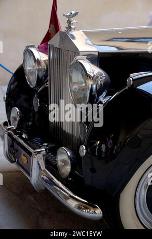 Rollt Royce Phantom 1V. Ein seltenes, ultra-luxuriöses Auto, eines von drei, die Franco 1948 in Auftrag gab. Verwendet vom König von Spanien. Nur 18 gemacht. Gesehen in Salamanca. Stockfoto
