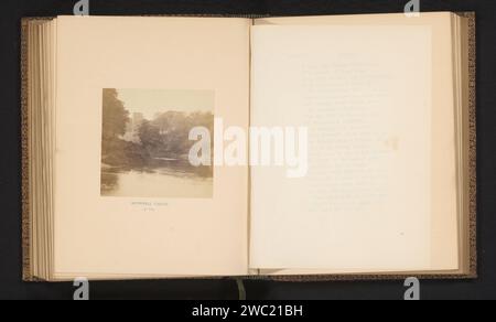 Blick auf Bothwell Castle, Thomas Annan, ca. 1861 - in oder vor 1866 Foto Clyde Papier Albumendruck Burg. river Bothwell Castle Stockfoto