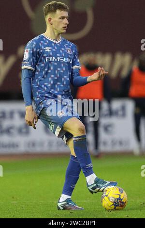 Jack Ellis von Carlisle United während des Spiels der Sky Bet League 1 zwischen Carlisle United und Oxford United in Brunton Park, Carlisle am Samstag, den 13. Januar 2024. (Foto: Robert Smith | MI News) Credit: MI News & Sport /Alamy Live News Stockfoto