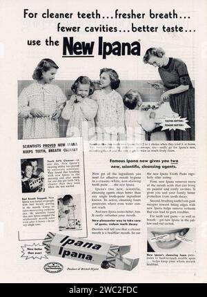 Vintage-Werbespot „Good Housekeeping“, März 1953, USA Stockfoto