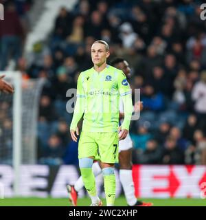 West Bromwich, Großbritannien. Januar 2024. Blackburn's Arnór Sigurdsson während des EFL Sky Bet Championship-Spiels zwischen West Bromwich Albion und Blackburn Rovers am 13. Januar 2024 bei den Hawthorns in West Bromwich, England. Foto von Stuart Leggett. Nur redaktionelle Verwendung, Lizenz für kommerzielle Nutzung erforderlich. Keine Verwendung bei Wetten, Spielen oder Publikationen eines einzelnen Clubs/einer Liga/eines Spielers. Quelle: UK Sports Pics Ltd/Alamy Live News Stockfoto