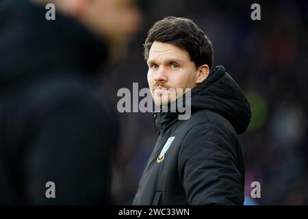 Sheffield Wednesday Manager Danny Rohl vor dem Sky Bet Championship Spiel im St Mary's Stadium, Southampton. Bilddatum: Samstag, 13. Januar 2024. Stockfoto