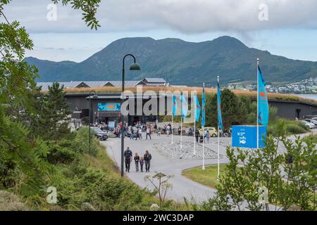 Atlanterhavsparken (Atlanterhavsparken) in Alesund, Norwegen. Stockfoto