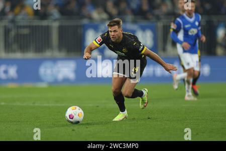 Darmstadt, Deutschland. Januar 2024. 13.01.2024, xdcx, Fussball Bundesliga, SV Darmstadt 98 - Borussia Dortmund, emonline, emspor, despor, v.l., NICLAS FÜLLKRUG (BORUSSIA DORTMUND) DFL/DFB-VORSCHRIFTEN VERBIETEN DIE VERWENDUNG VON FOTOGRAFIEN ALS BILDSEQUENZEN UND/ODER QUASI-VIDEO. Quelle: dpa/Alamy Live News Stockfoto