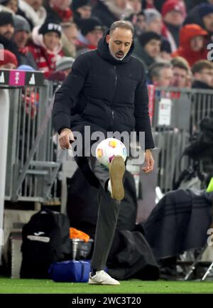 Pellegrino Matarazzo Trainer TSG 1899 Hoffenheim FC Bayern MŸnchen - TSG Hoffenheim in der MŸnchner Allianz Arena 12.1.2024 Fussball 1 . Bundesliga Saison 2023 / 2024 © diebilderwelt / Alamy Stock Stockfoto