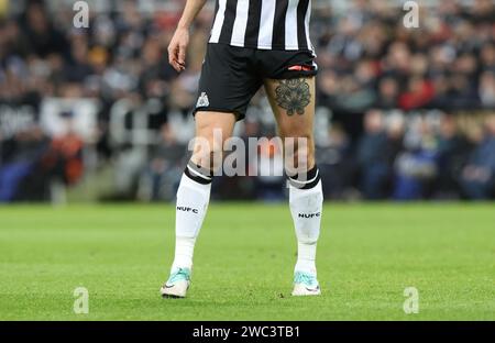 Newcastle upon Tyne, Großbritannien. Januar 2024. Dan Burn von Newcastle United während des Premier League-Spiels in St. James' Park, Newcastle Upon Tyne. Der Bildnachweis sollte lauten: Nigel Roddis/Sportimage Credit: Sportimage Ltd/Alamy Live News Stockfoto