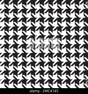 Nahtloser Hintergrund mit abstraktem geometrischem Karomuster Stock Vektor