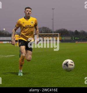 Boston United Vs Curzon Ashton Vanarama National League North Jakemans Community Stadium, Boston, Lincolnshire, England 13.01.2024 Stockfoto